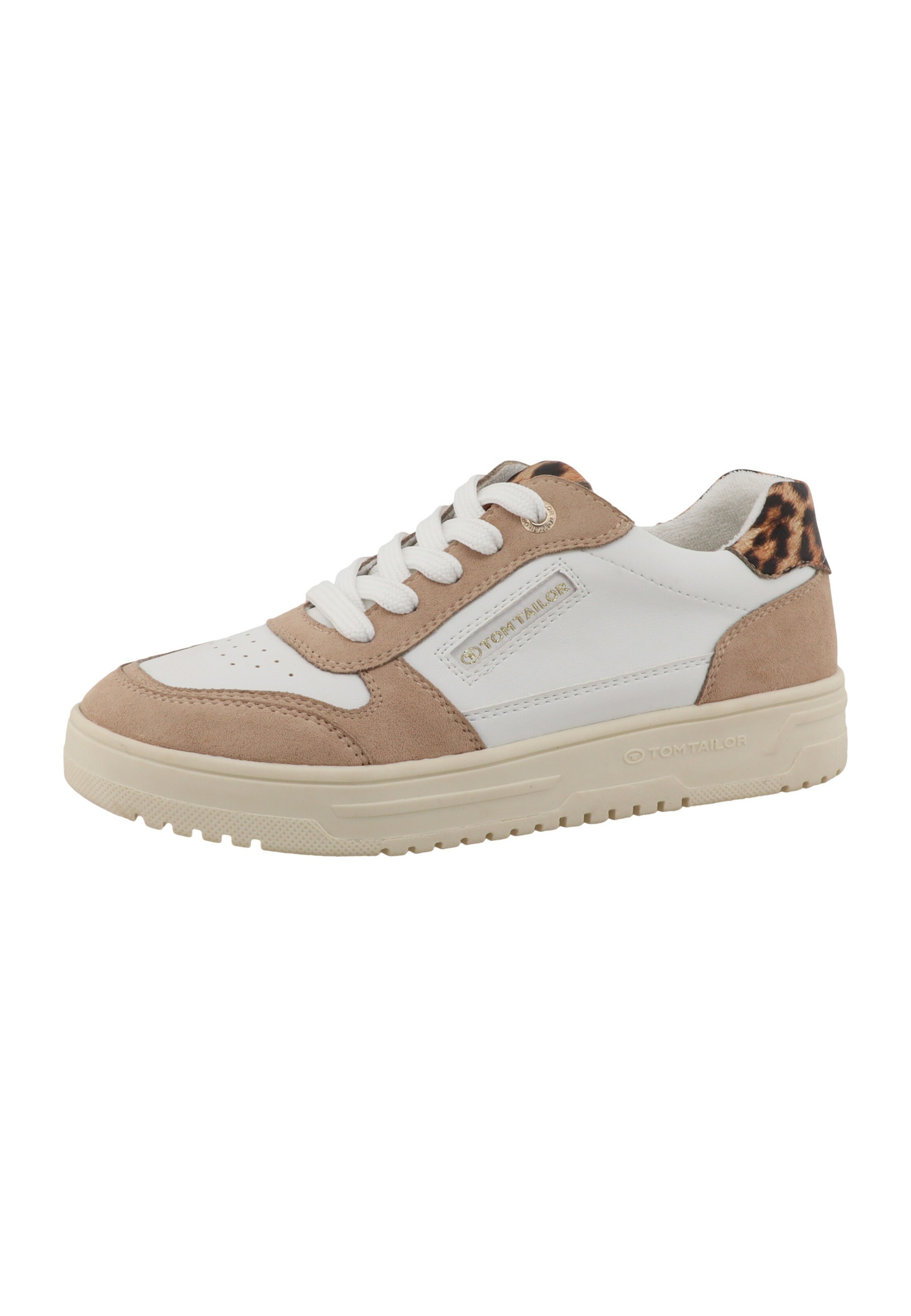 TOM TAILOR Sneakersy niskie w kolorze beżowy: przód