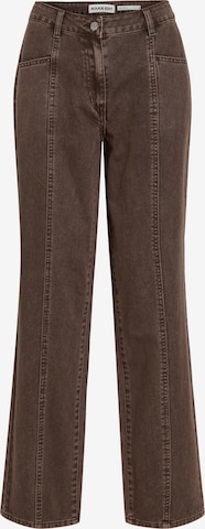 ROUGE EDIT - Tapered Vaquero en marrón: frente