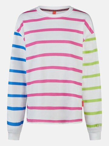 salzhaut Sweatshirt 'Dameln' in Wit: voorkant