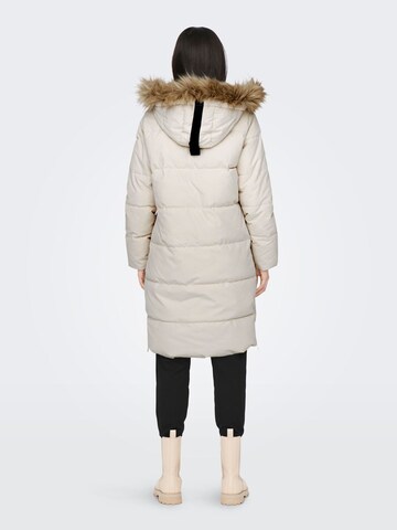 JDY Winter Coat in Beige