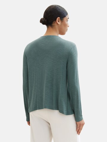 TOM TAILOR Knit Cardigan in Green