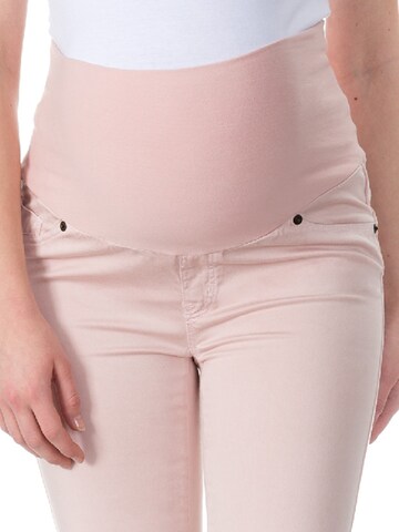BELLYBUTTON Slim fit Pants 'LIARA - Hose' in Beige