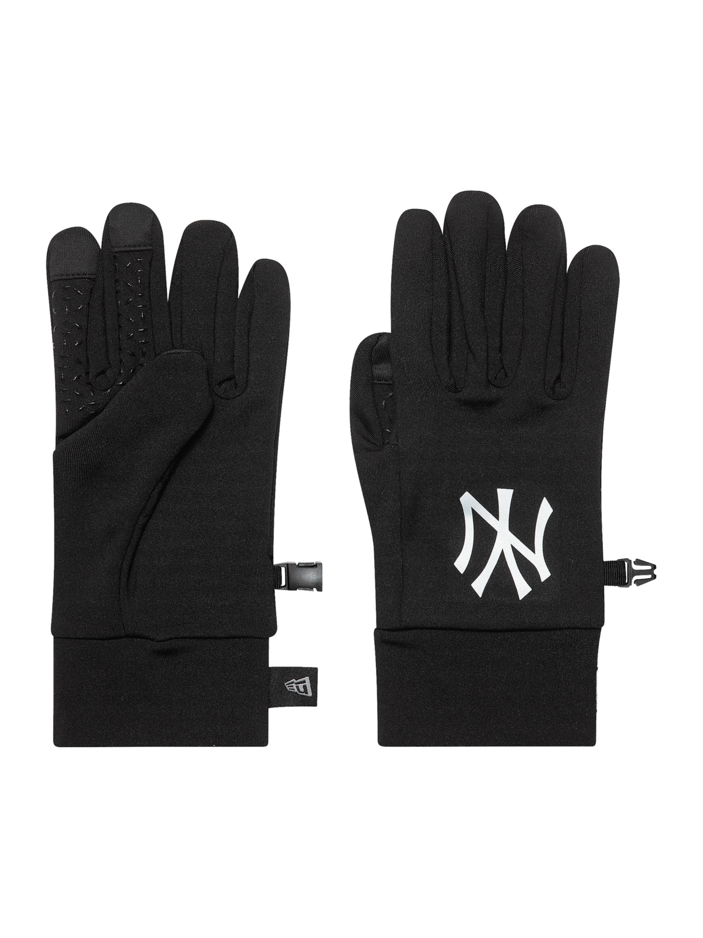 NEW ERA Fingerhandschuhe in Schwarz