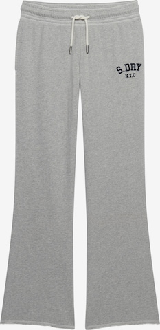 Pantalon Superdry en gris : devant