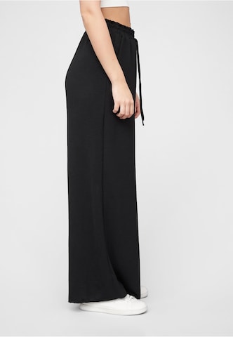 Wide Leg Pantalon Cloud5ive en noir