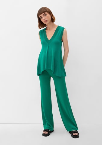s.Oliver Loose fit Pants in Green