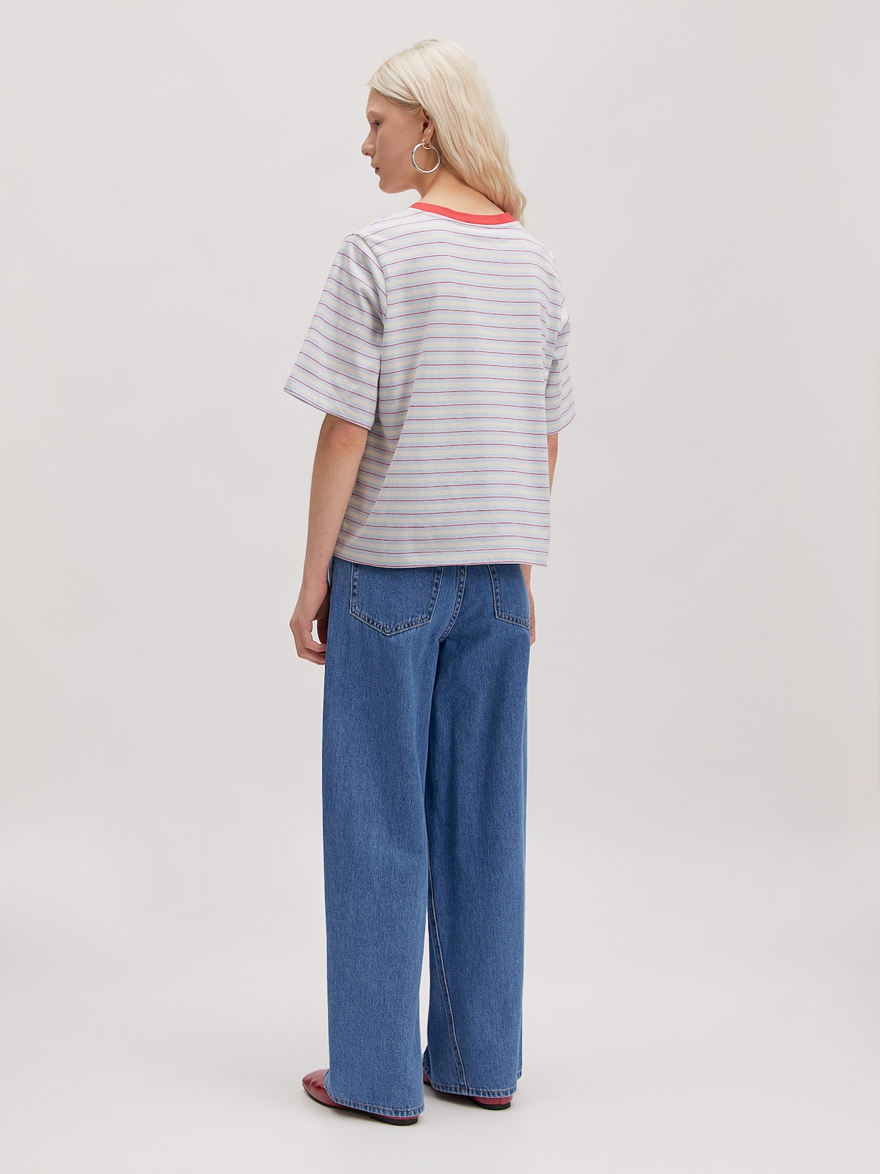 EDITED Shirt 'Nola' Blauw