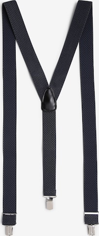 Finshley & Harding London Suspenders in Blue: front