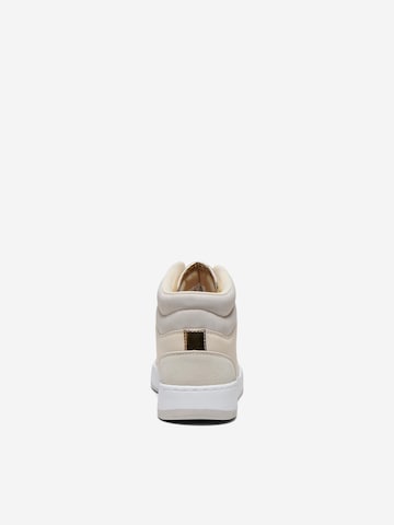 ONLY Sneakers hoog 'Swift' in Beige