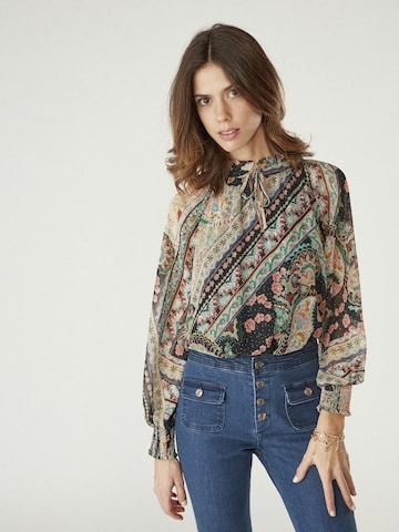 NAF NAF Blouse ' Elisia ' in Mixed colors: front