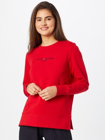 TOMMY HILFIGER Sweatshirt i rød: forside
