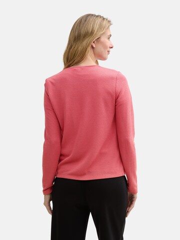 TOM TAILOR Strickjacke in Rot