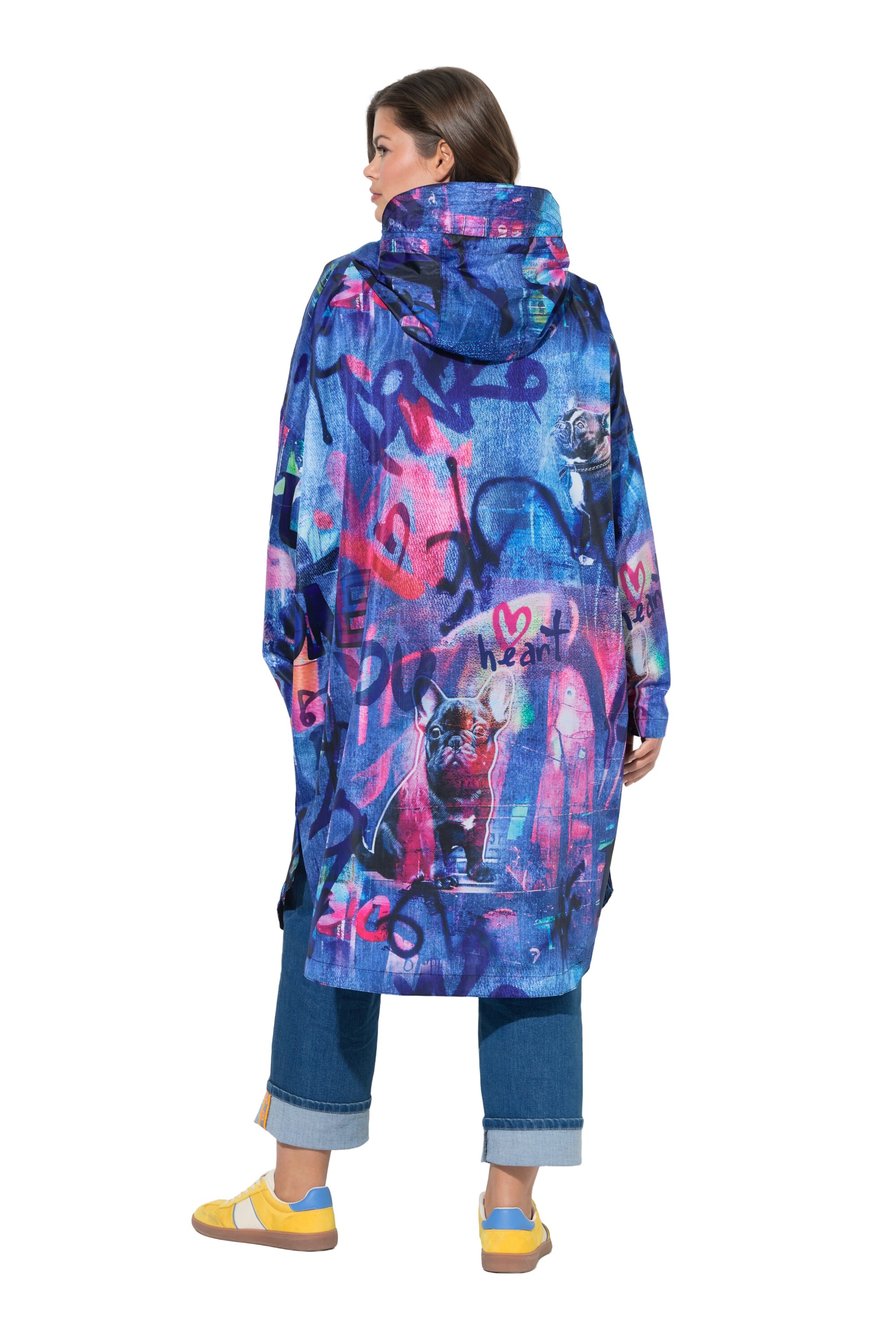 LAURASØN Weatherproof jacket in Blue