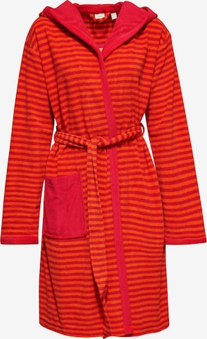 ESPRIT Short Bathrobe in Red: front