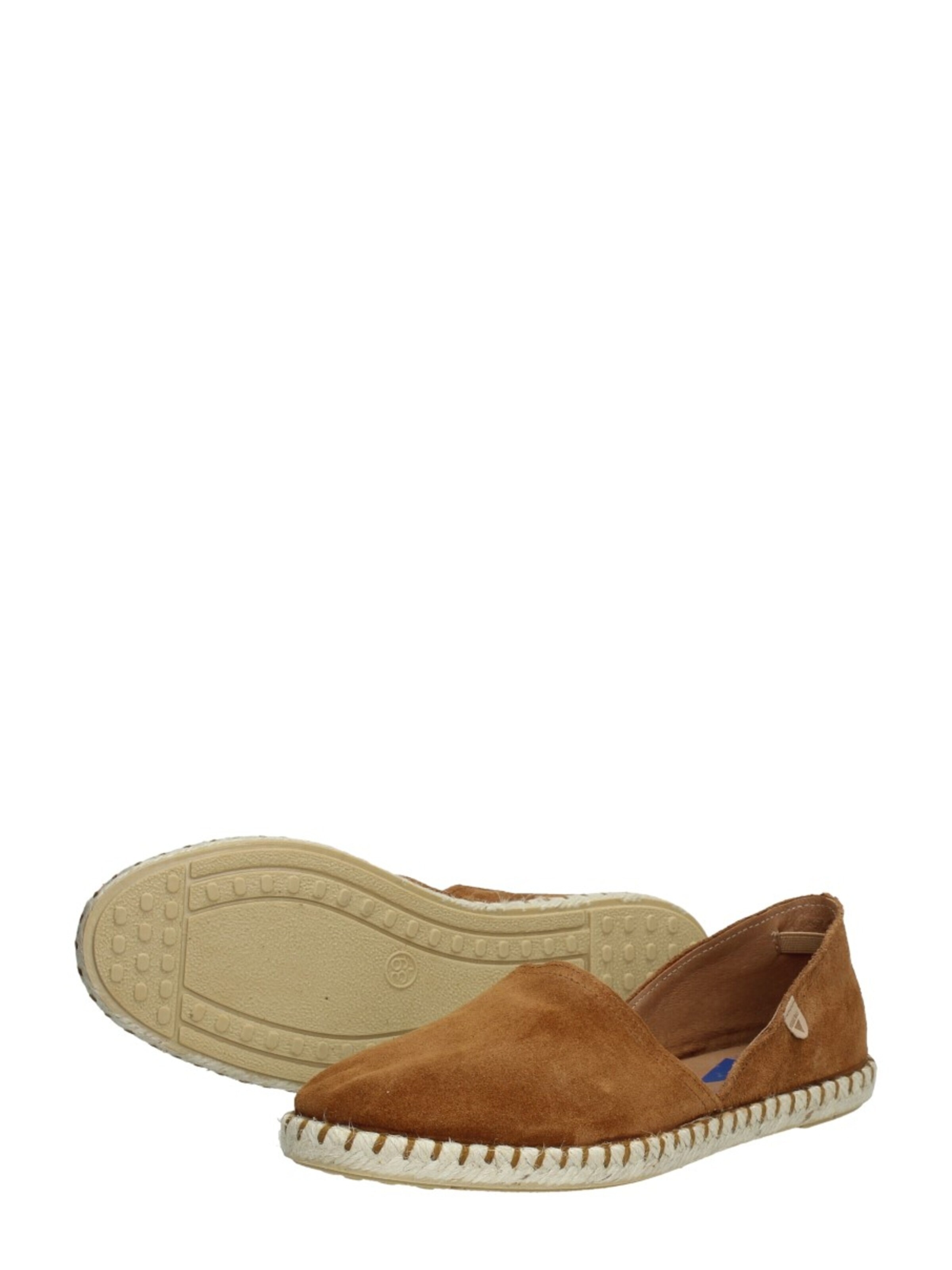 VERBENAS Slip-ons 'Carmen' in Brown