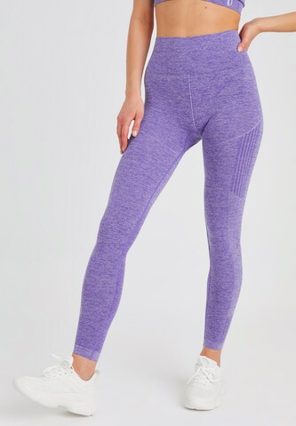 Leif Nelson Skinny Leggings in Purple