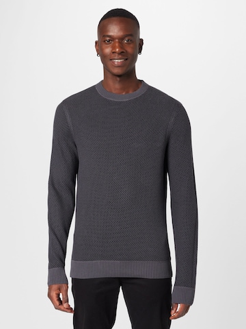 BOSS Orange Sweater 'Keyrete' in Grey: front