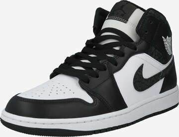 Jordan Korkeavartiset tennarit 'Air Jordan' värissä musta: edessä