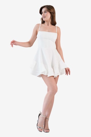 WOMAN VISION Cocktail dress in White: front