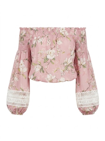 Miss June Top 'Blouse manches longues Gia'‌‌‌‌‌ in Pink: Vorderseite