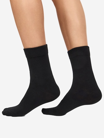 Nur Die - Calcetines ' Classic Komfortbund ' en negro