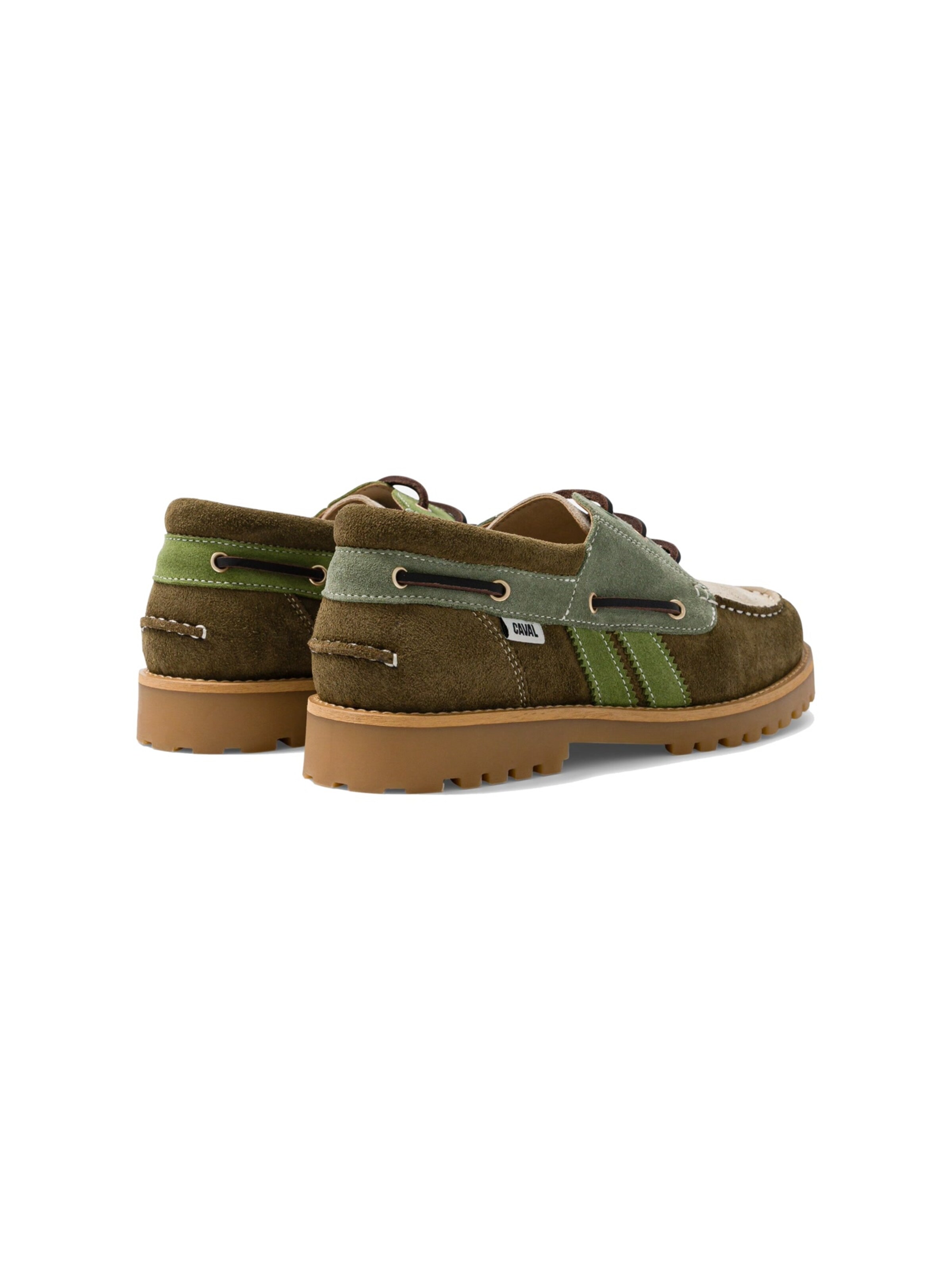 Caval Mocassins in Groen