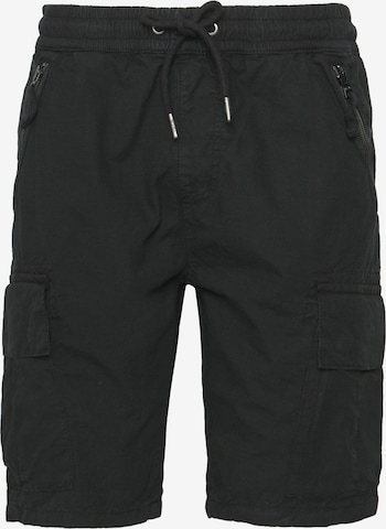 ALPHA INDUSTRIES Cargo trousers in Black: front