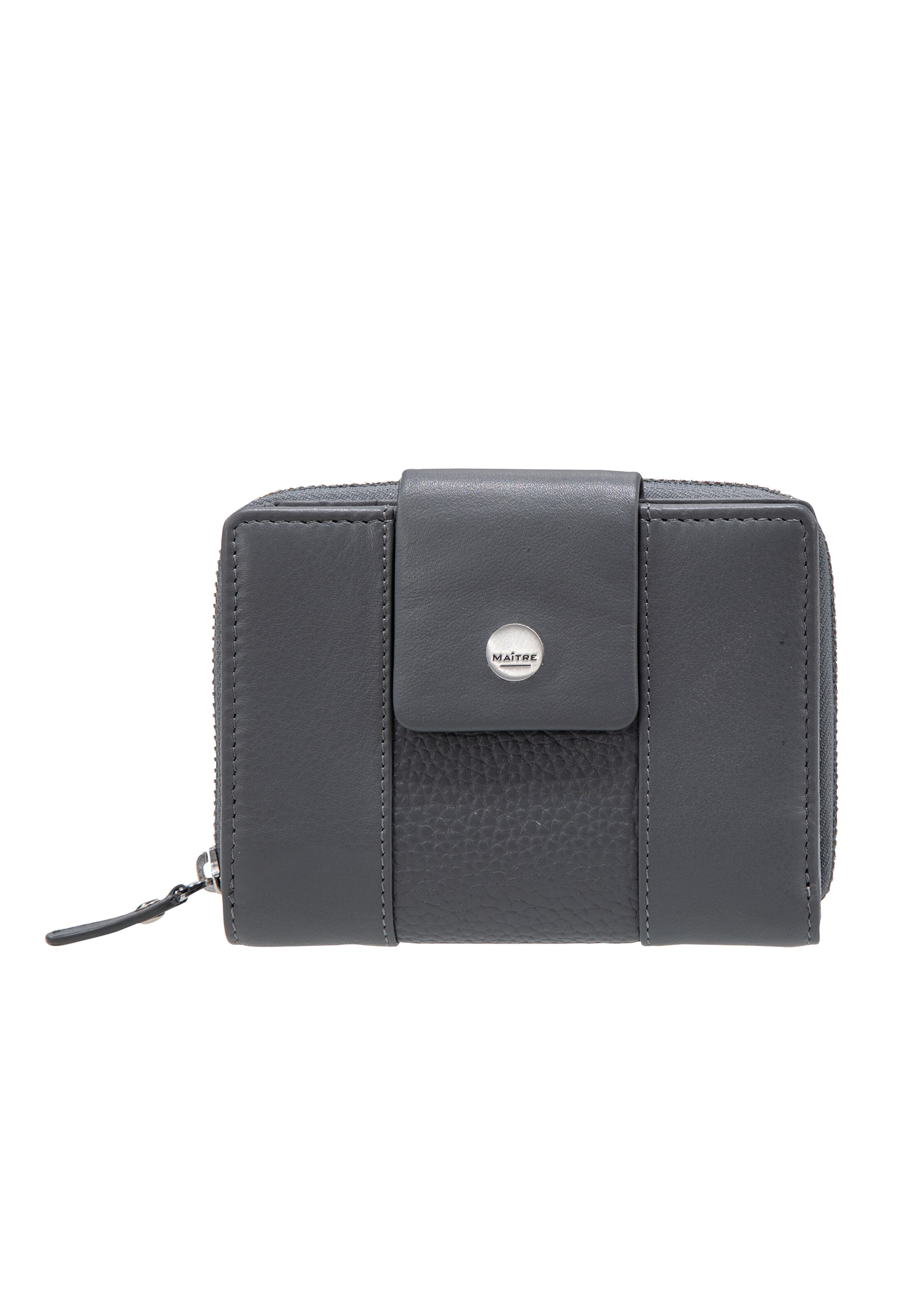 Maître Wallet 'Auen Diethilde' in Grey: front