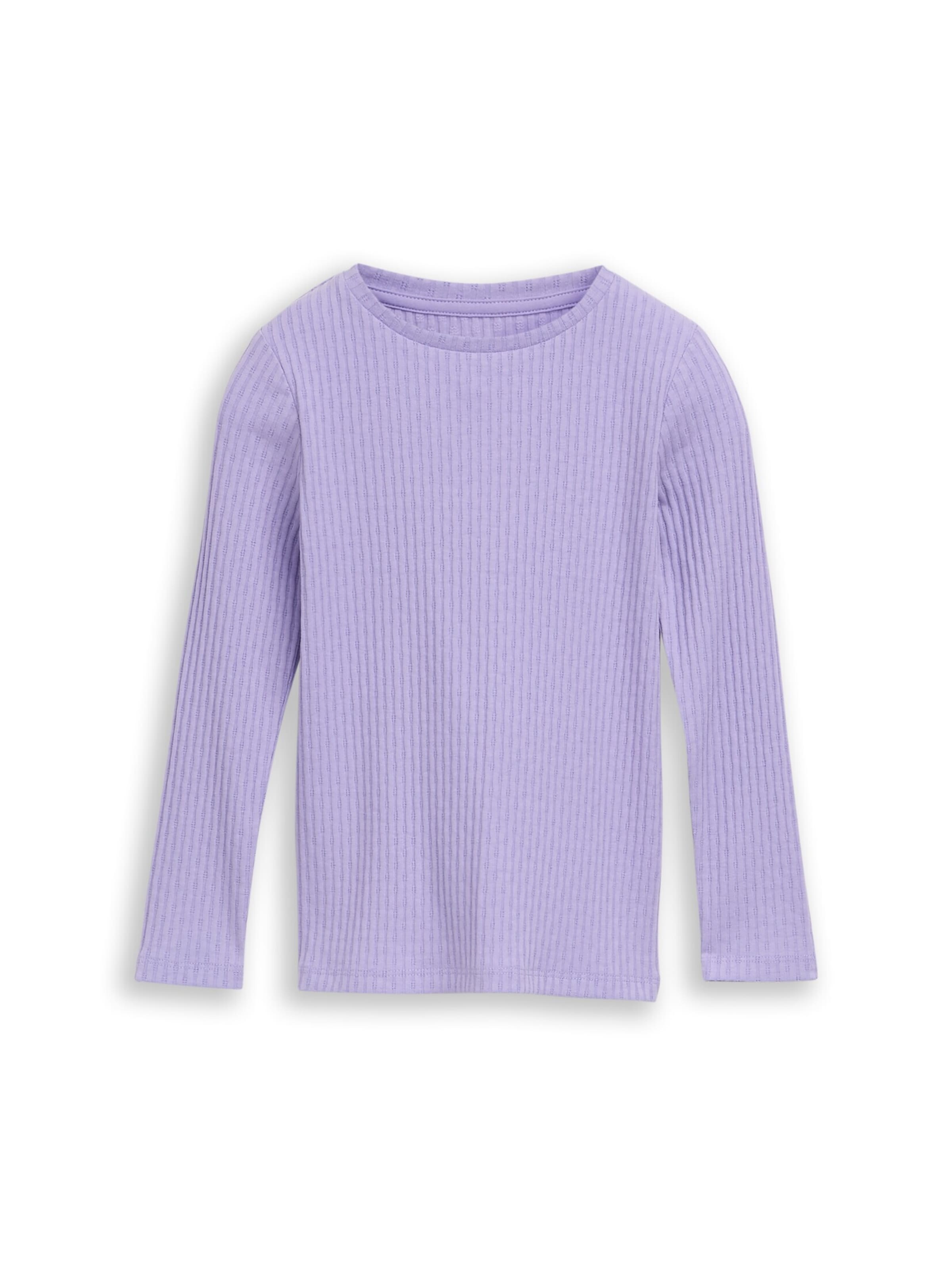 TOM TAILOR Shirt in Lila: voorkant