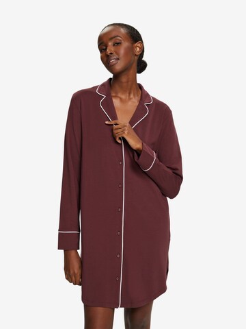 ESPRIT Nightgown in Brown: front