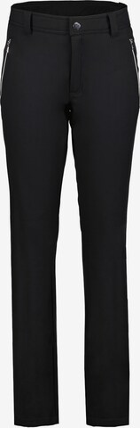 Coupe slim Pantalon outdoor 'Erottaja' LUHTA en noir : devant