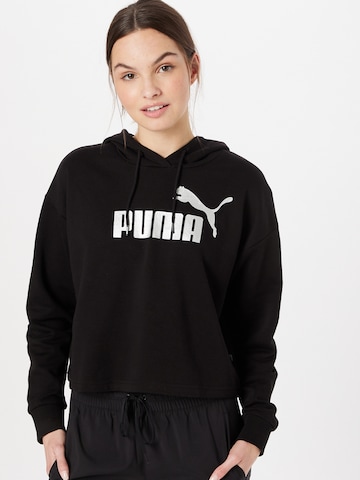 PUMA סווטשירטים ספורט בשחור: מלפנים