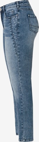 Ulla Popken Slimfit Jeans '809734' in Blauw