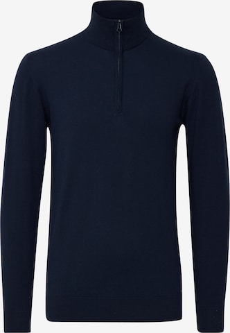 INDICODE JEANS Sweater 'BADDON' in Blue: front