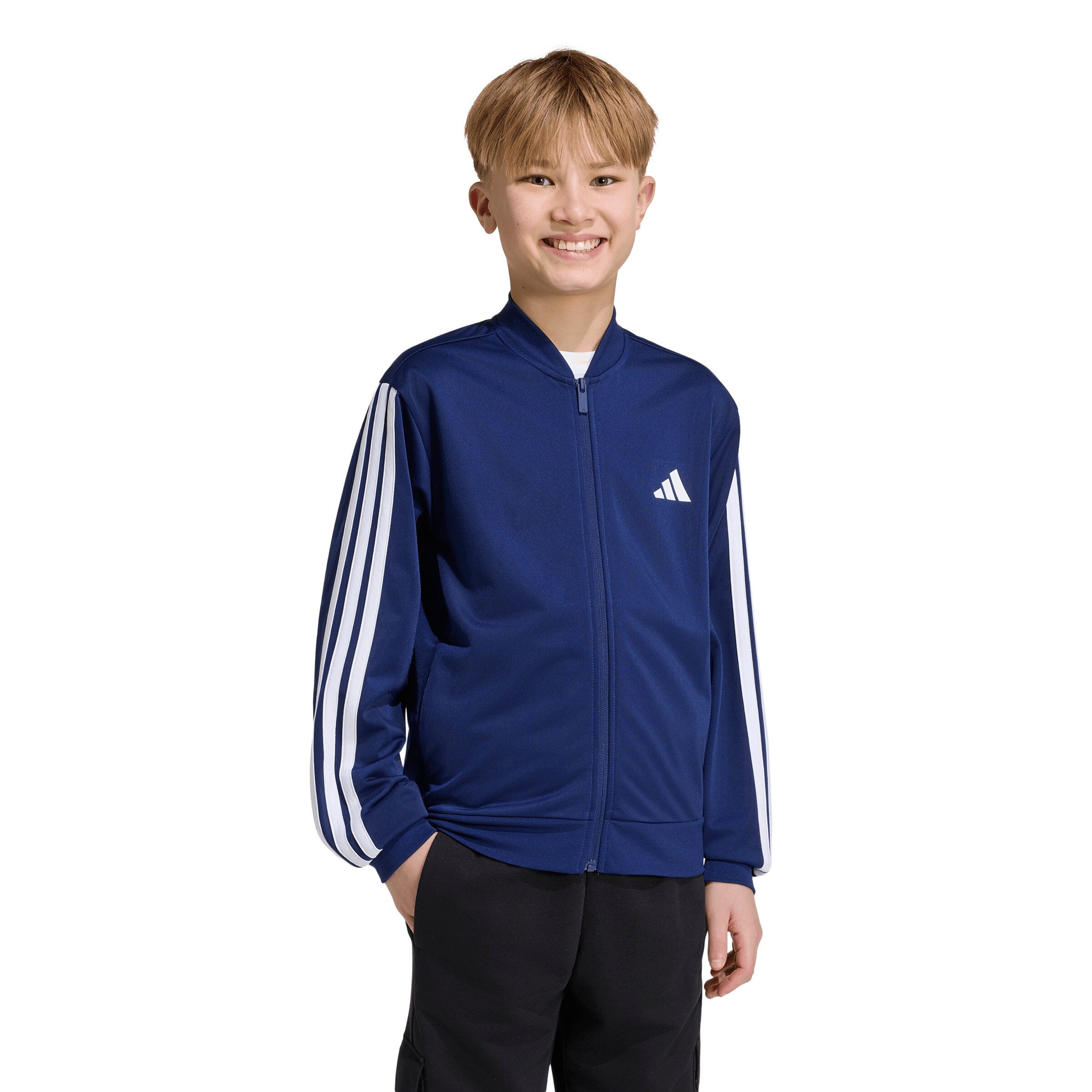ADIDAS SPORTSWEARSportski gornji dio trenirke - plava boja: prednji dio