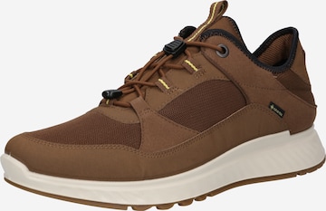 ECCO Sneakers laag 'Exostride' in Bruin: voorkant