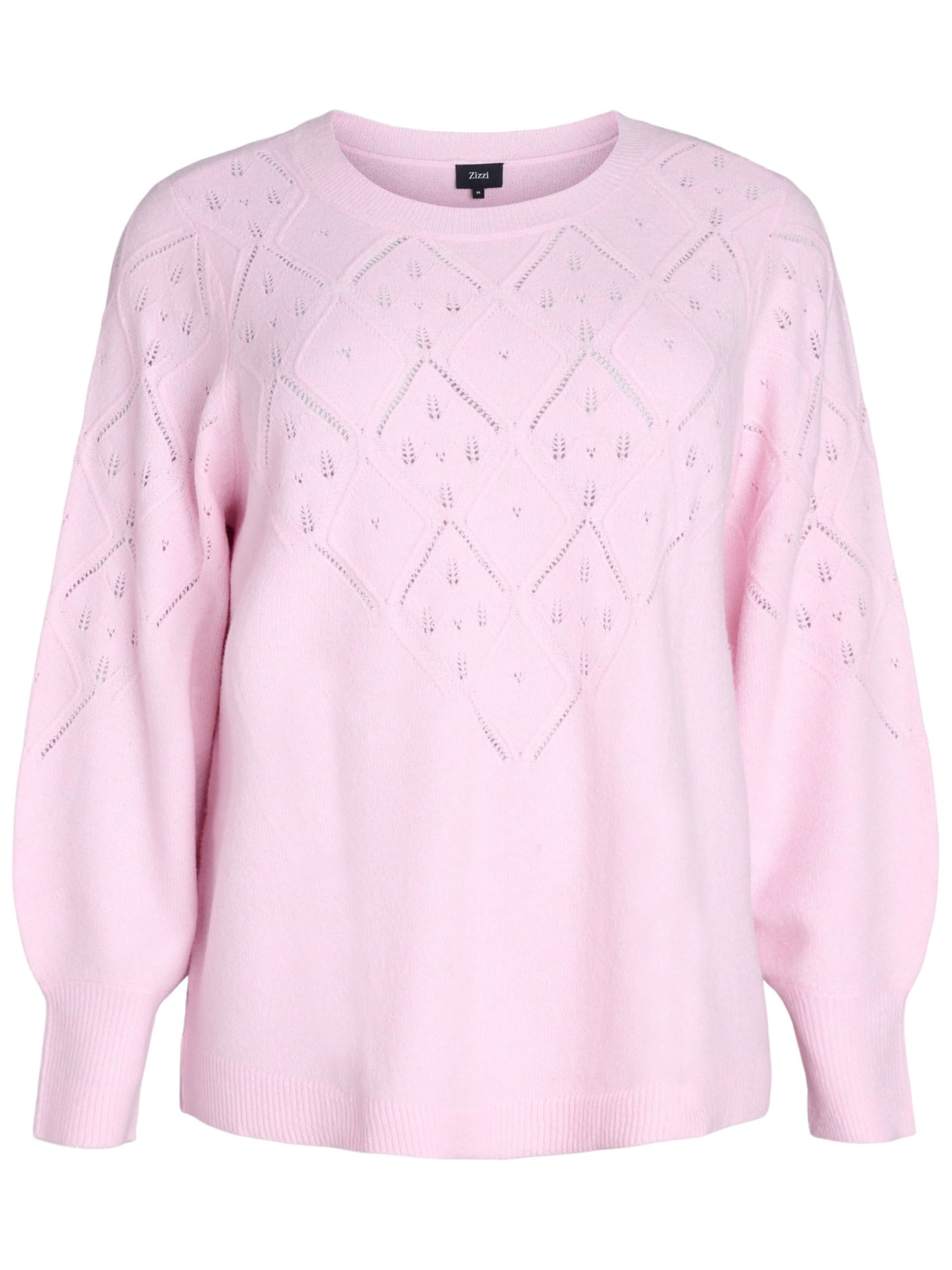 rožinė Zizzi Megztinis 'Casunny': priekis