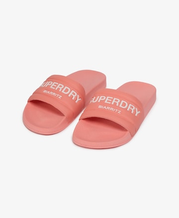 Superdry & Co Strand-/badschoen in Roze