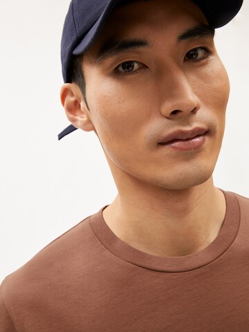 ARMEDANGELS Regular fit Shirt 'JAAMES' in Brown