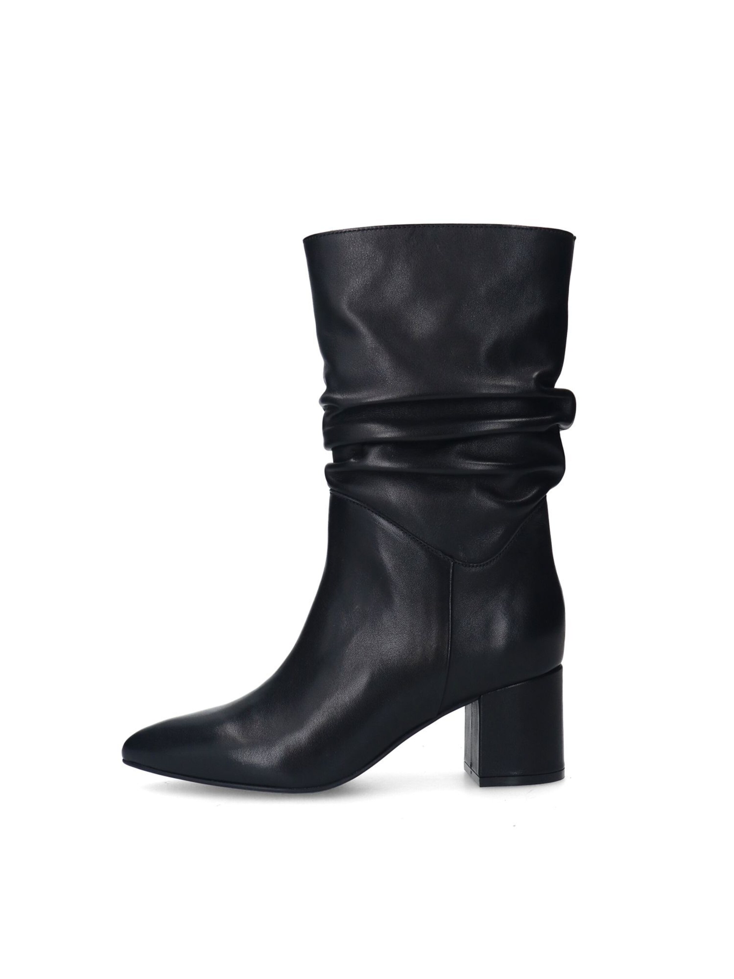 MANFIELD Stiefel in Schwarz