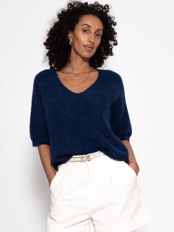 SASSYCLASSY Sweater in Blue: front
