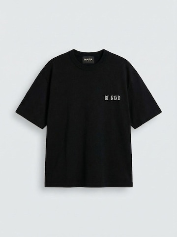 Maglietta 'Oversize Be Kind T-shirt - Black' di Kleidermafia in nero