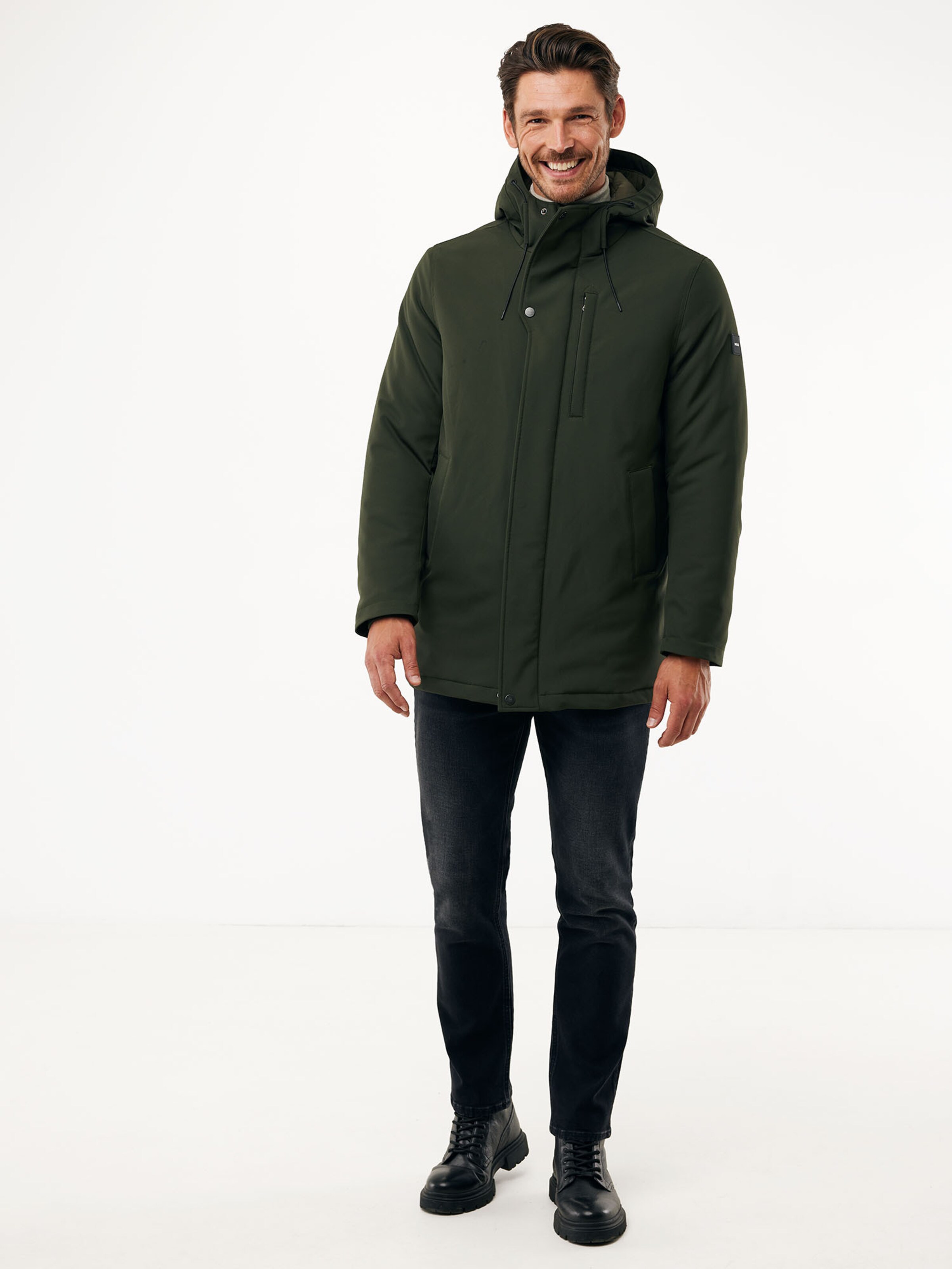 AT-DIRTY“D-2 WEATHER PARKAOLIVE サイズM Tamsiai Žalia MEXX Demisezoninė parka | ABOUT YOU