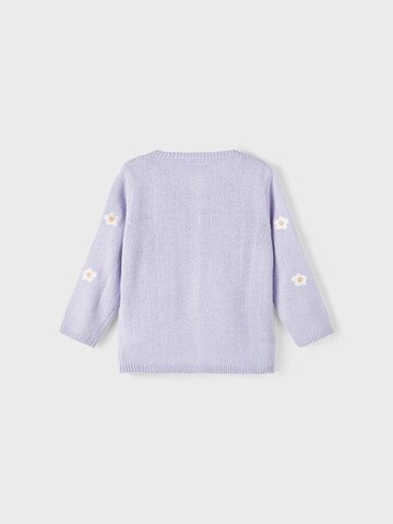 NAME IT Knit cardigan in Purple