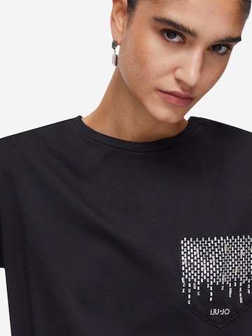 Top 'ECS MODA WA6372 JS923' di Liu Jo in nero