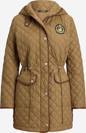 Lauren Ralph Lauren Prechodná bunda - béžová / námornícka modrá / zlatá, Produkt