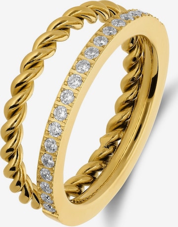 Bague Lucardi en or : devant