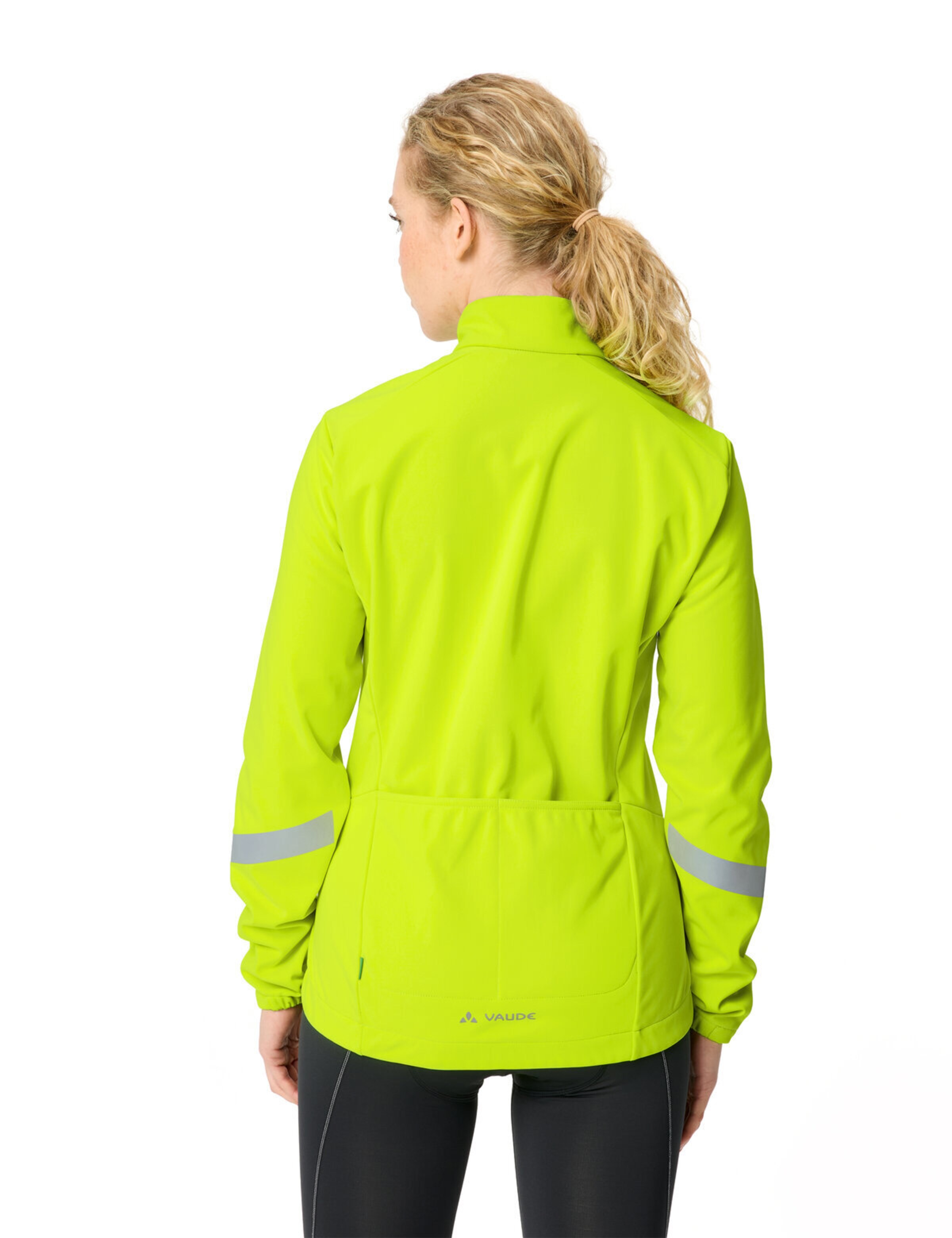 VAUDE Sports jacket 'Matera III' in Yellow