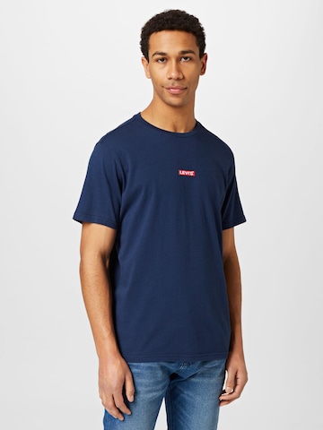 LEVI'S ® Koszulka 'Relaxed Baby Tab Short Sleeve Tee' w kolorze niebieski: przód