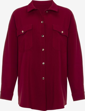 Jimmy Sanders Blouse in Red: front